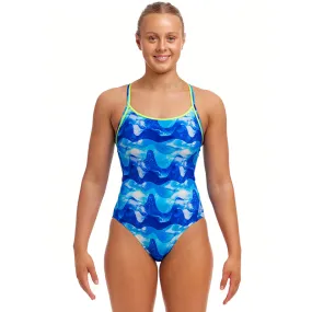 Funkita - Dive In - Ladies Eco Diamond Back One Piece