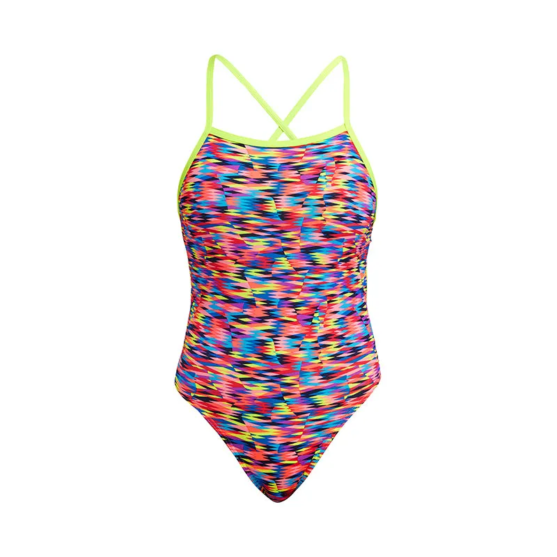 Funkita - Go Gammon - Ladies Eco Tie Me Tight One Piece