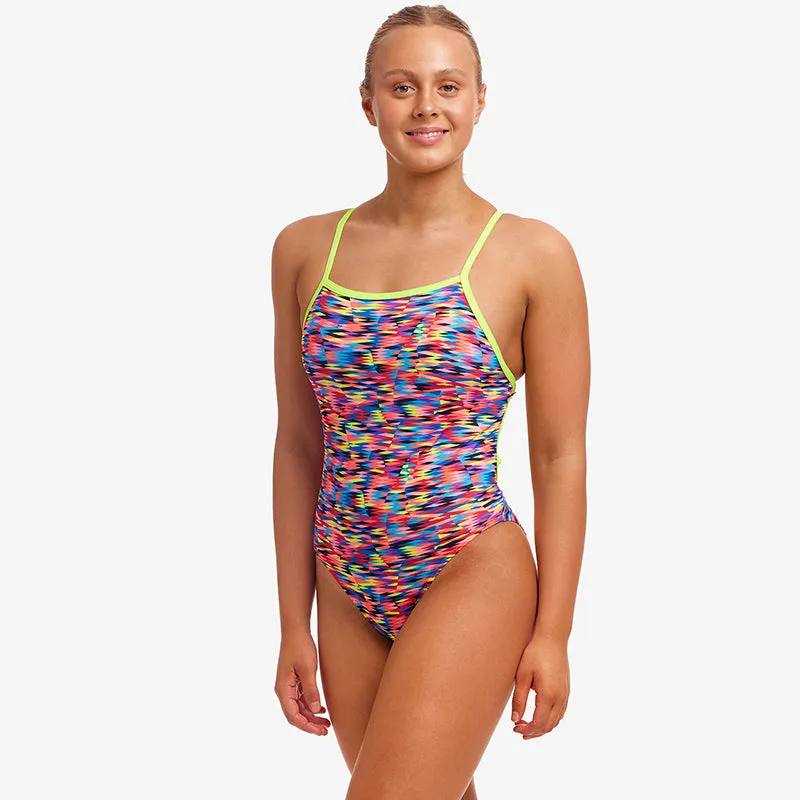 Funkita - Go Gammon - Ladies Eco Tie Me Tight One Piece