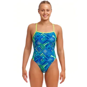 Funkita - Help Me Rhombus - Ladies Eco Single Strength One Piece