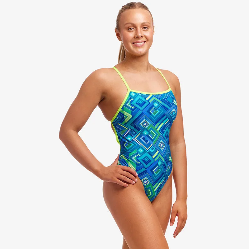 Funkita - Help Me Rhombus - Ladies Eco Single Strength One Piece