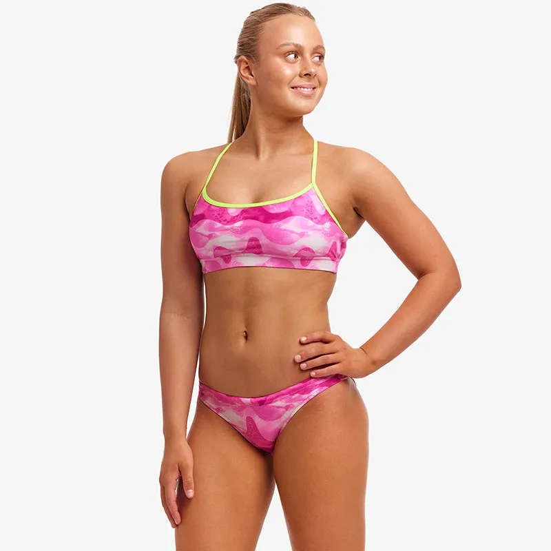 Funkita - Pink Caps - Ladies Eco Hipster Brief