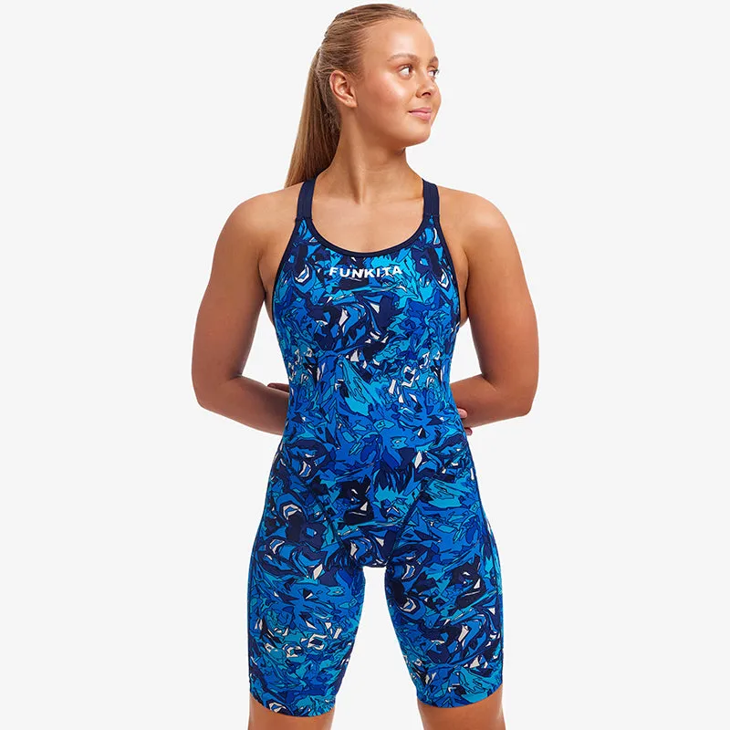 Funkita - True Bluey - Ladies Eco Fast Legs One Piece