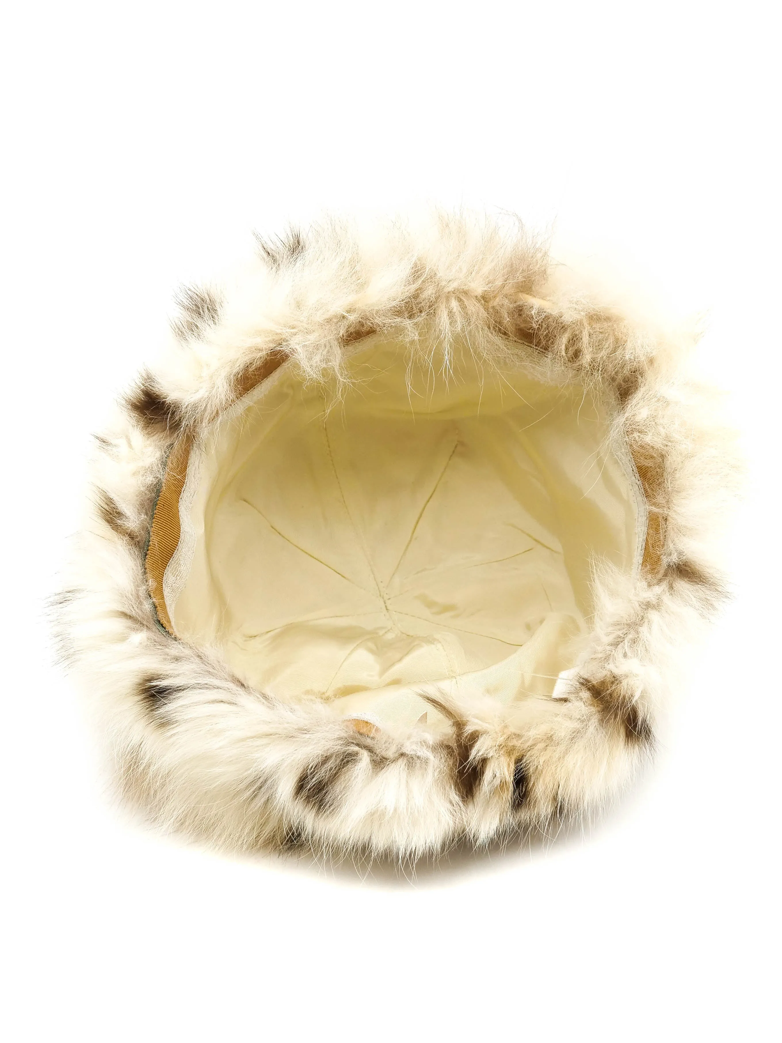 Fur Pillbox Hat