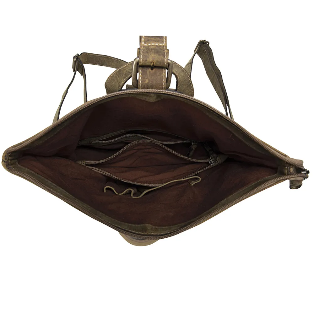 Gantry River Leather & Hairon Bag