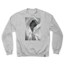 Girl Bjork Crew /Grey