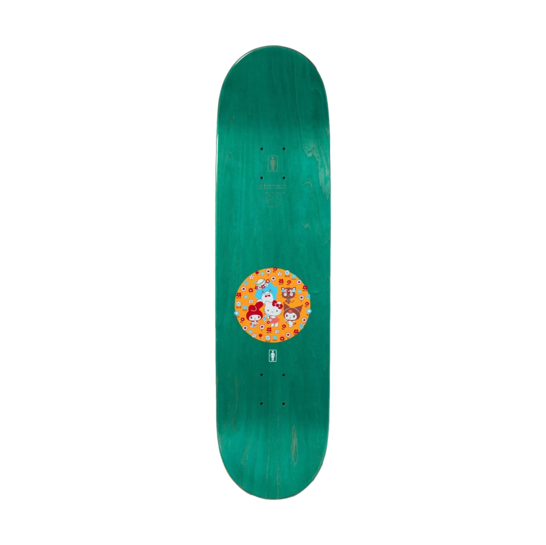 Sanrio Friends Girl Skateboard Deck 8.25