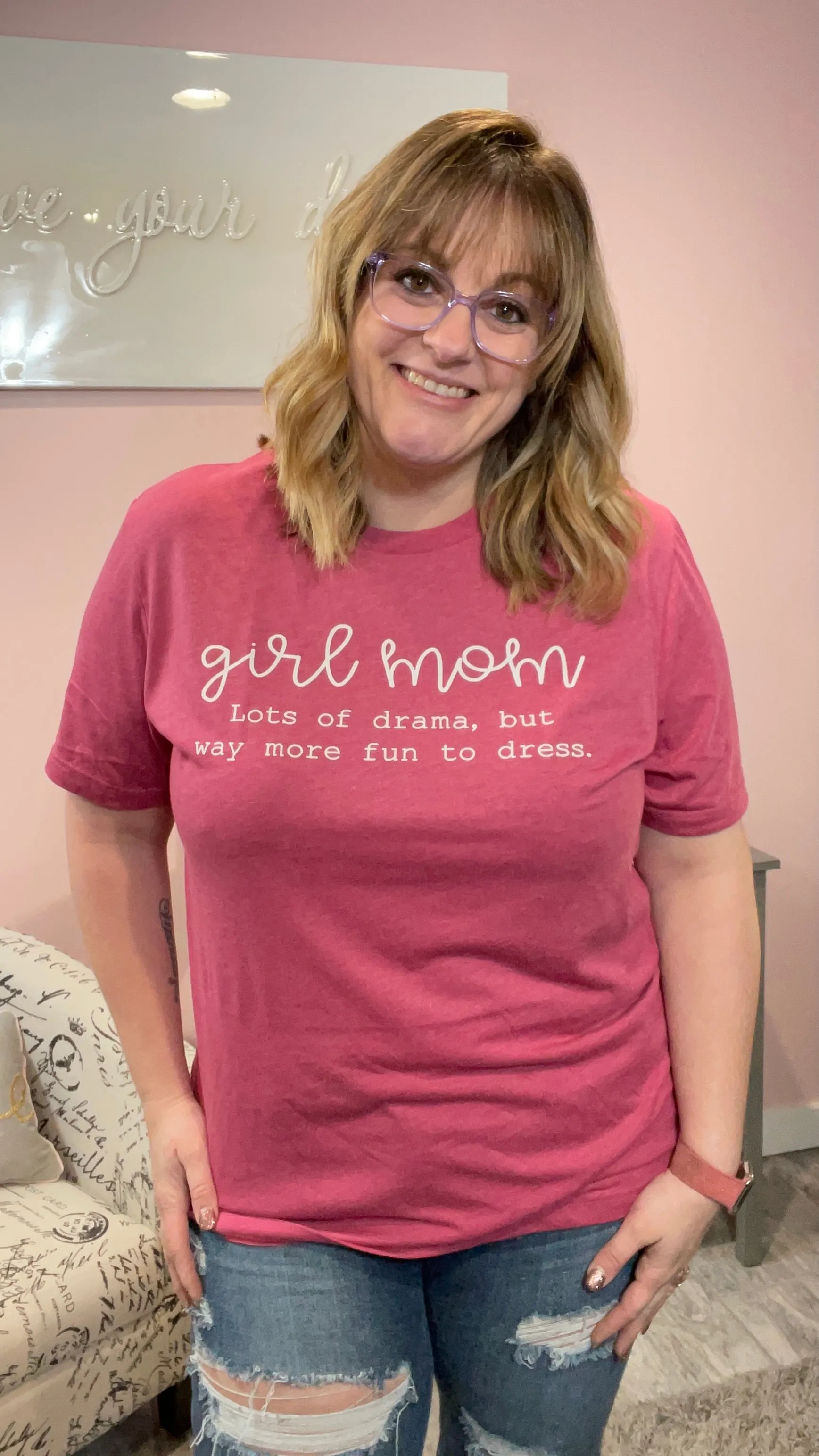 Girl Mom - Lots of Drama Tee