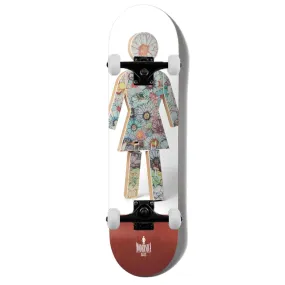 Girl Skateboards Gass Modernica OG Complete Skateboard Red White 8.5