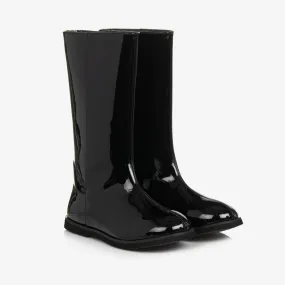 Smooth Black Hasty Boots