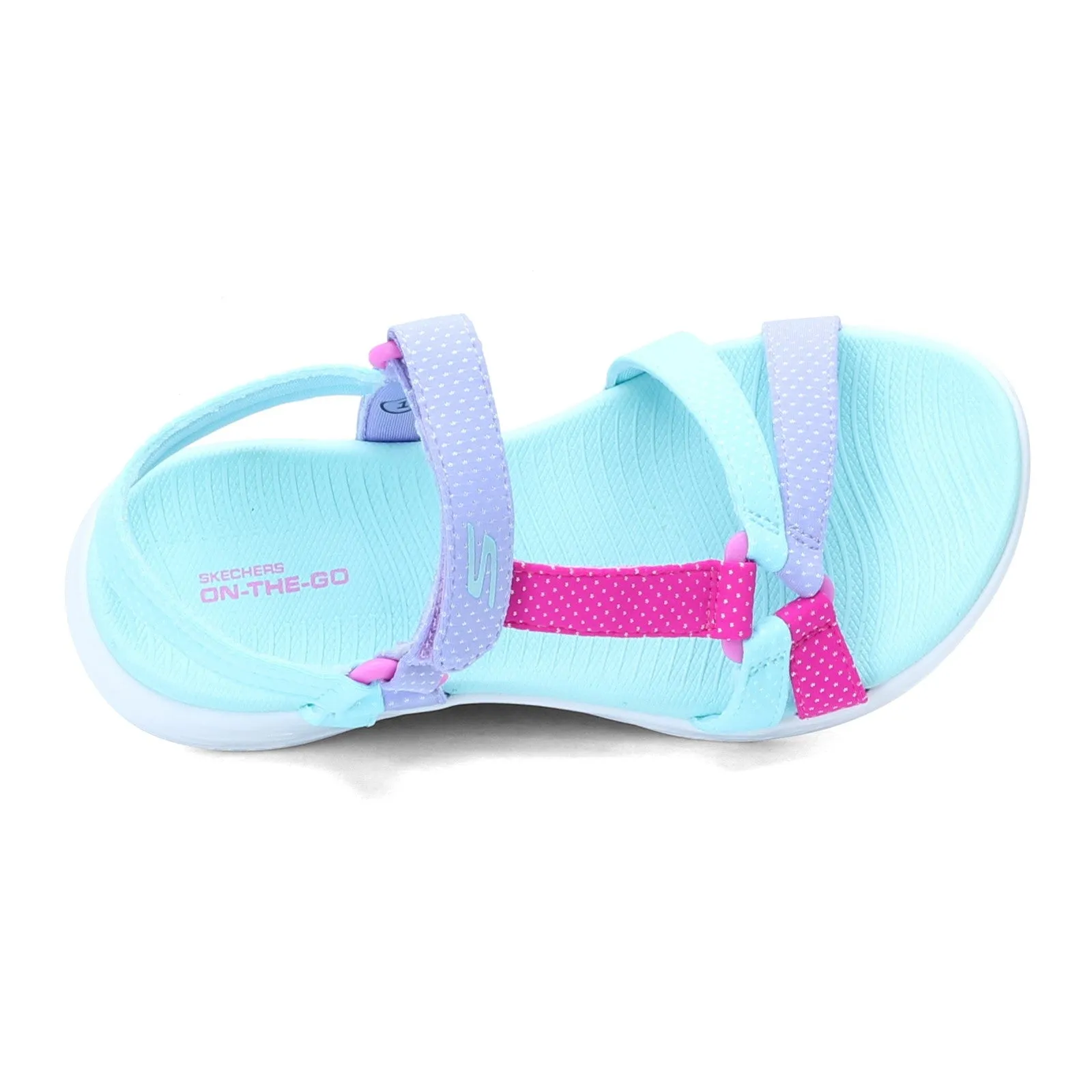 Girl's Skechers, On the GO 600 - Summer Sense Sandal - Little Kid & Big Kid