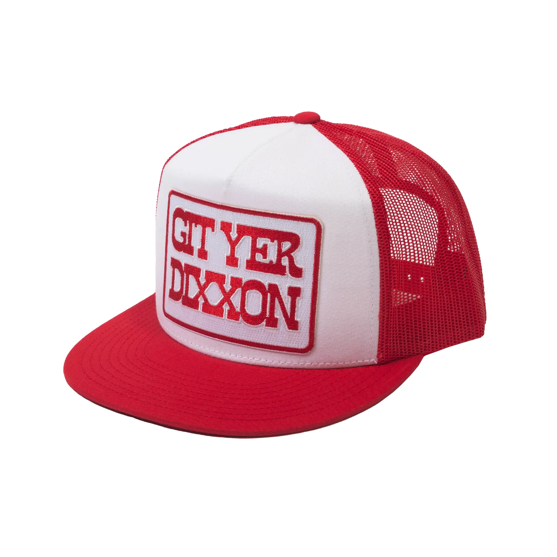 Git Yer Dixxon Flat Bill Trucker Snapback