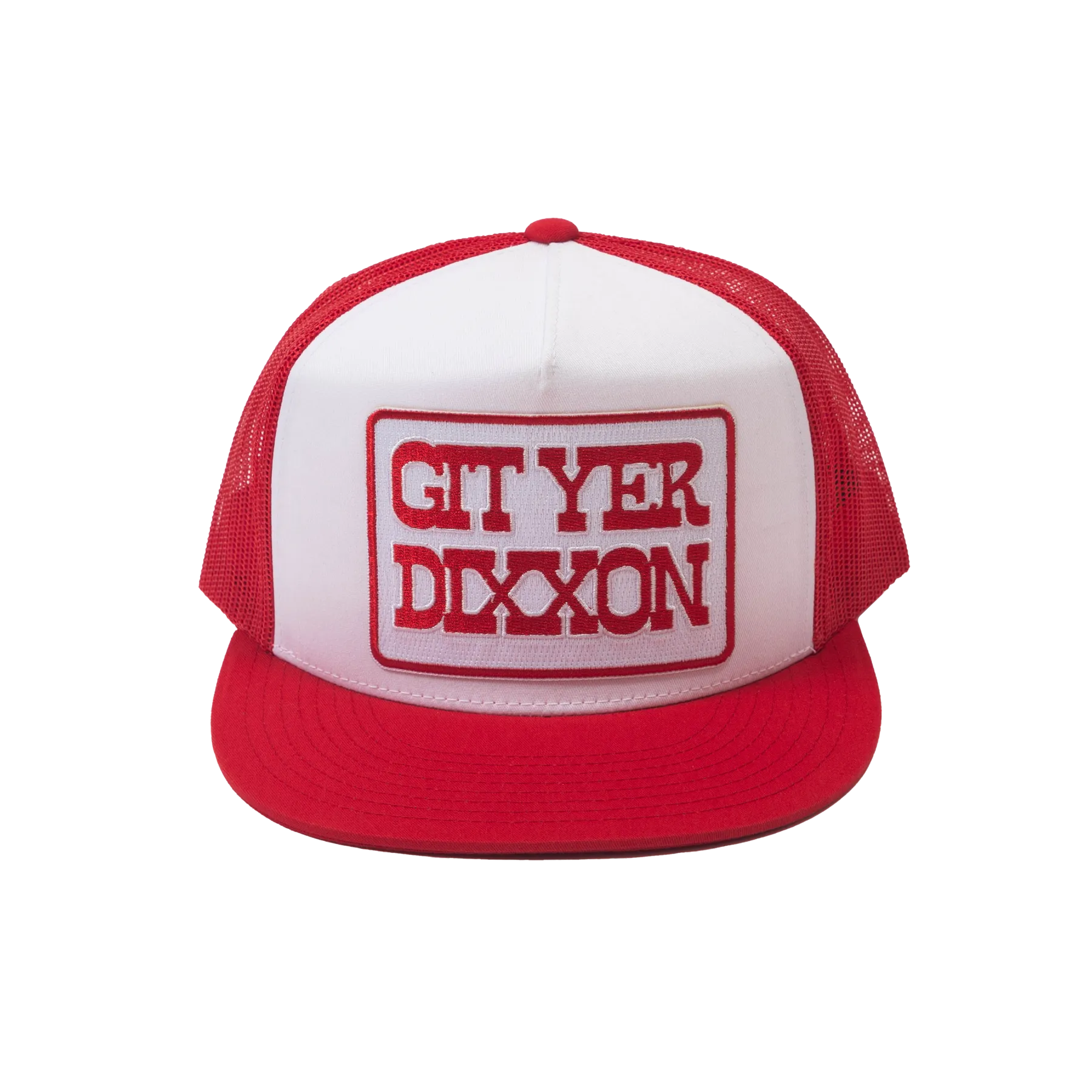 Git Yer Dixxon Flat Bill Trucker Snapback