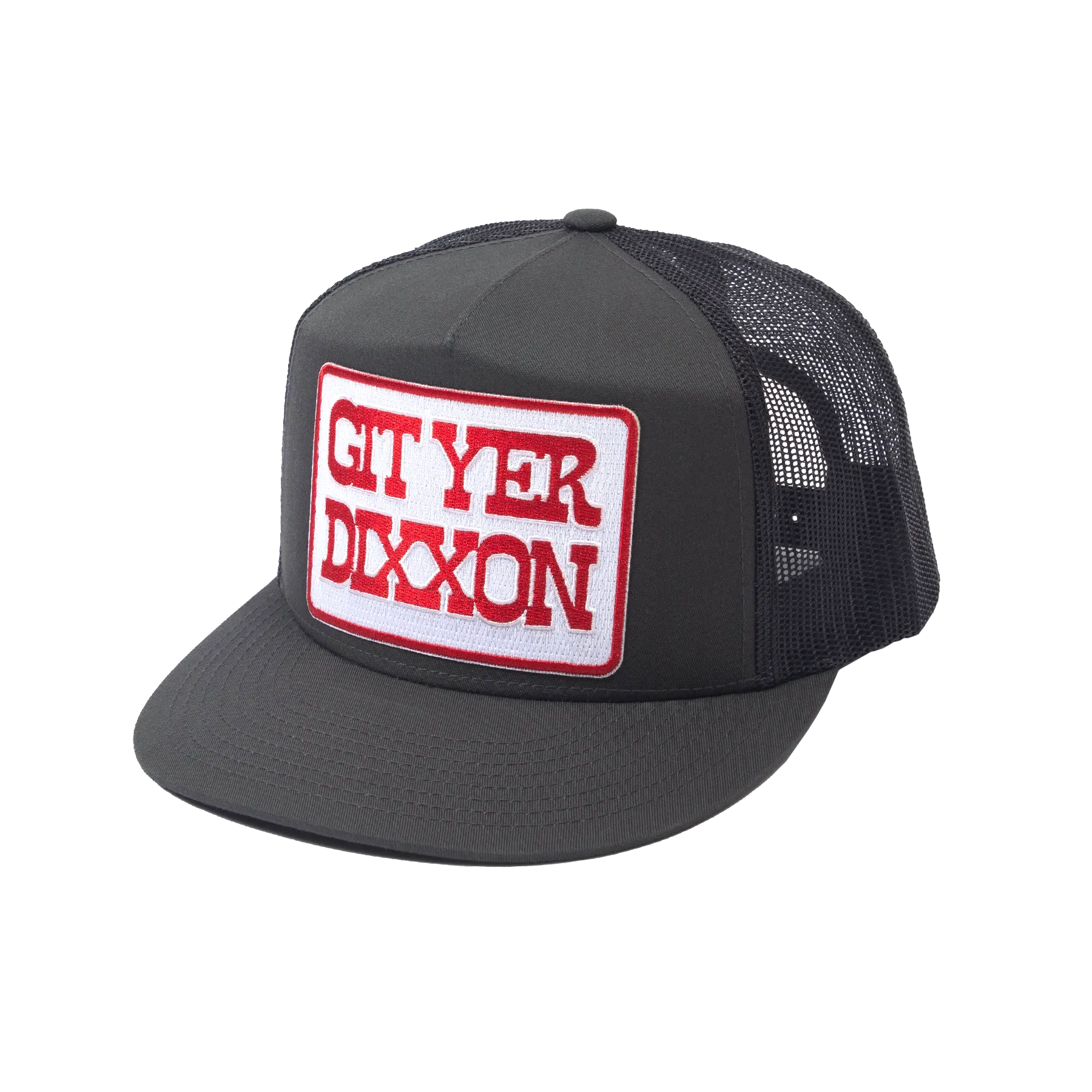 Git Yer Dixxon Flat Bill Trucker Snapback