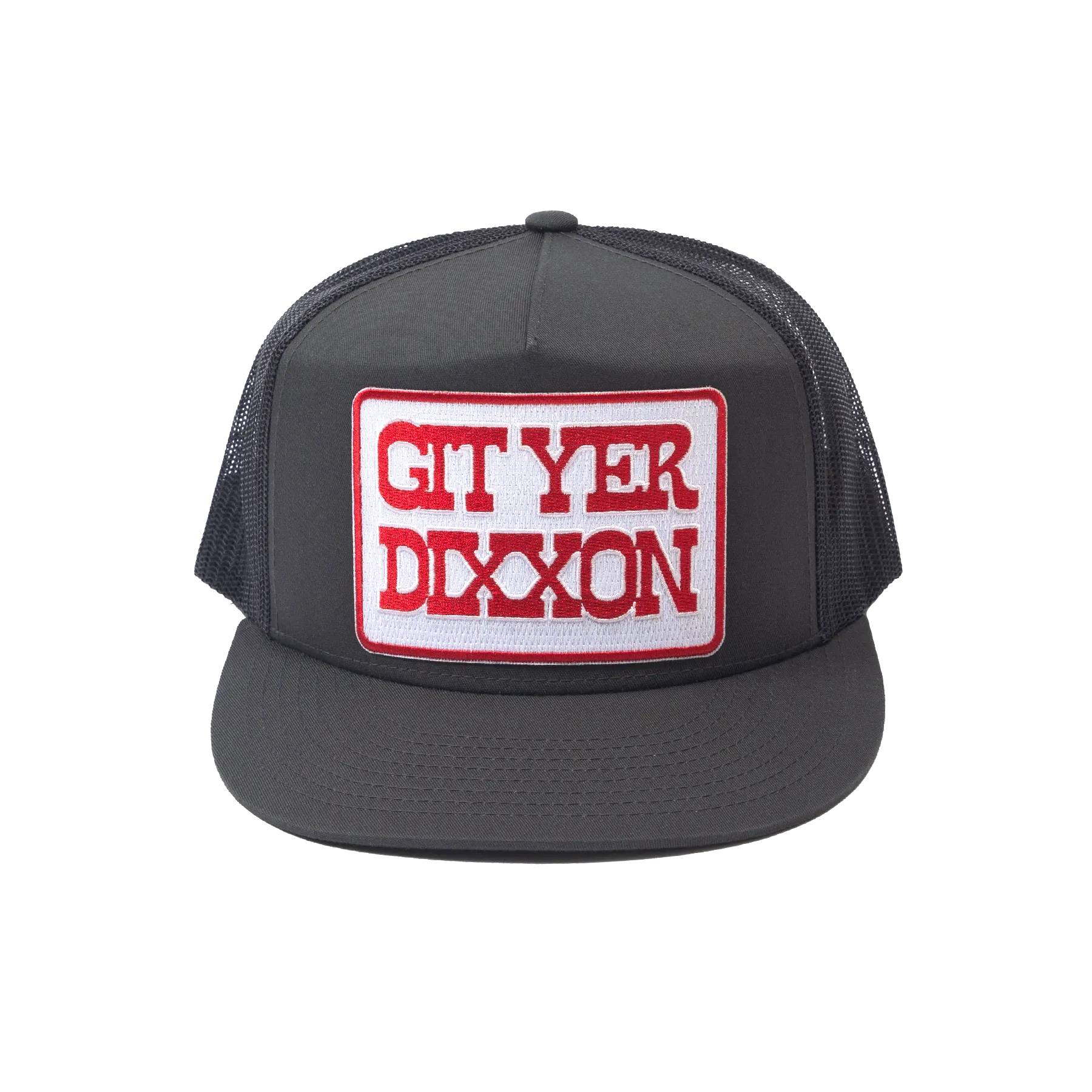 Git Yer Dixxon Flat Bill Trucker Snapback