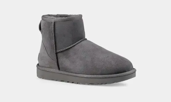 Gray UGG Classic Mini II