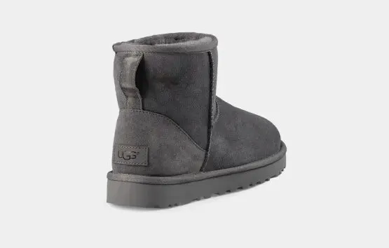 Gray UGG Classic Mini II