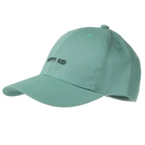 Green Kids Embroidered Cap 4-8 years