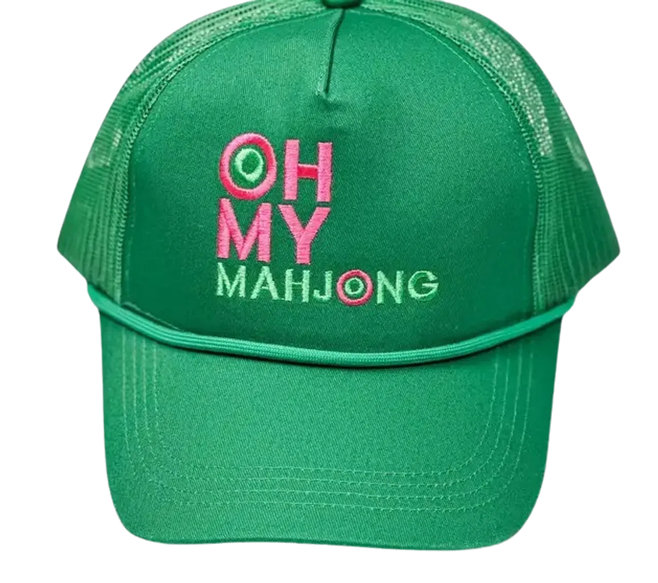 Green Mahjong Hat