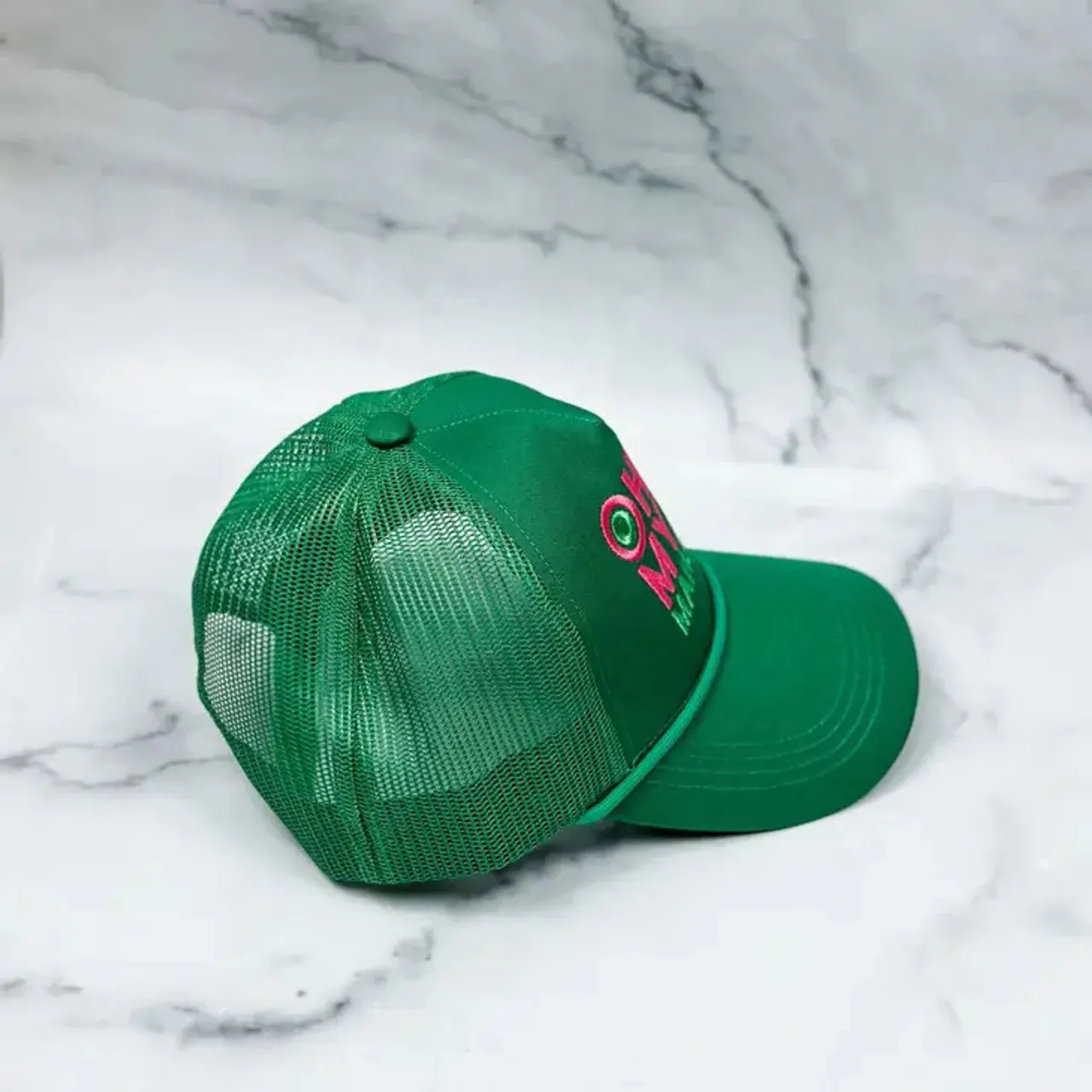 Green Mahjong Hat