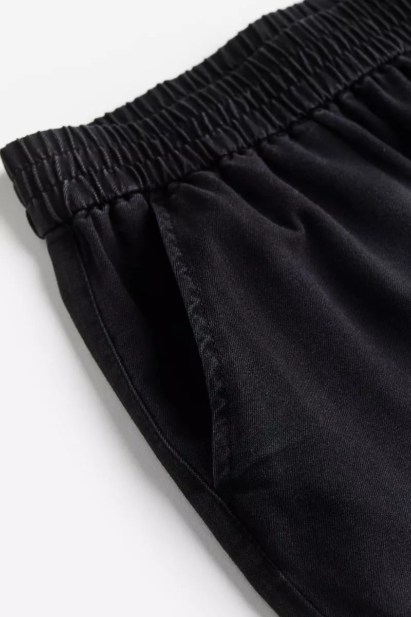 H&M High-waisted woven joggers