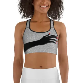 Hand Illusion Sports Bra