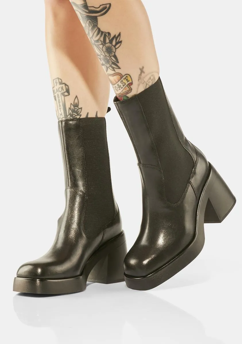 Heeled Chelsea Boots by Brooke