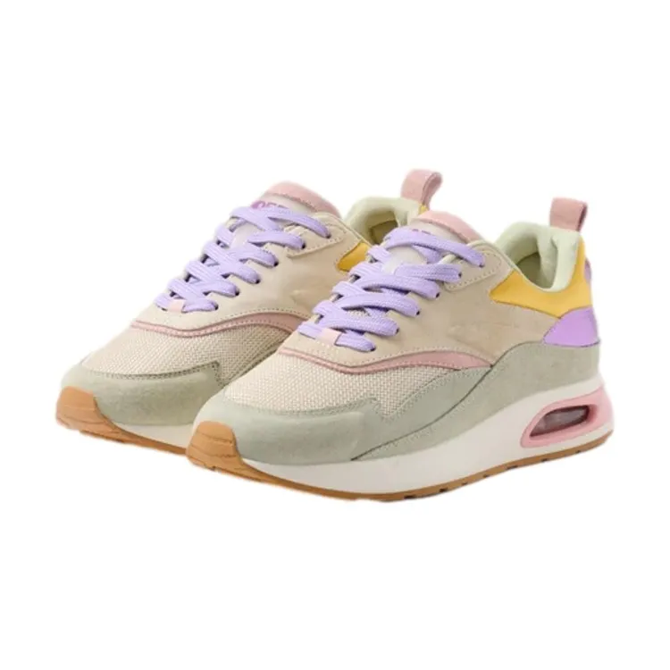 Hoff PARTHENON Women's Laced Gray Purple Sneakers