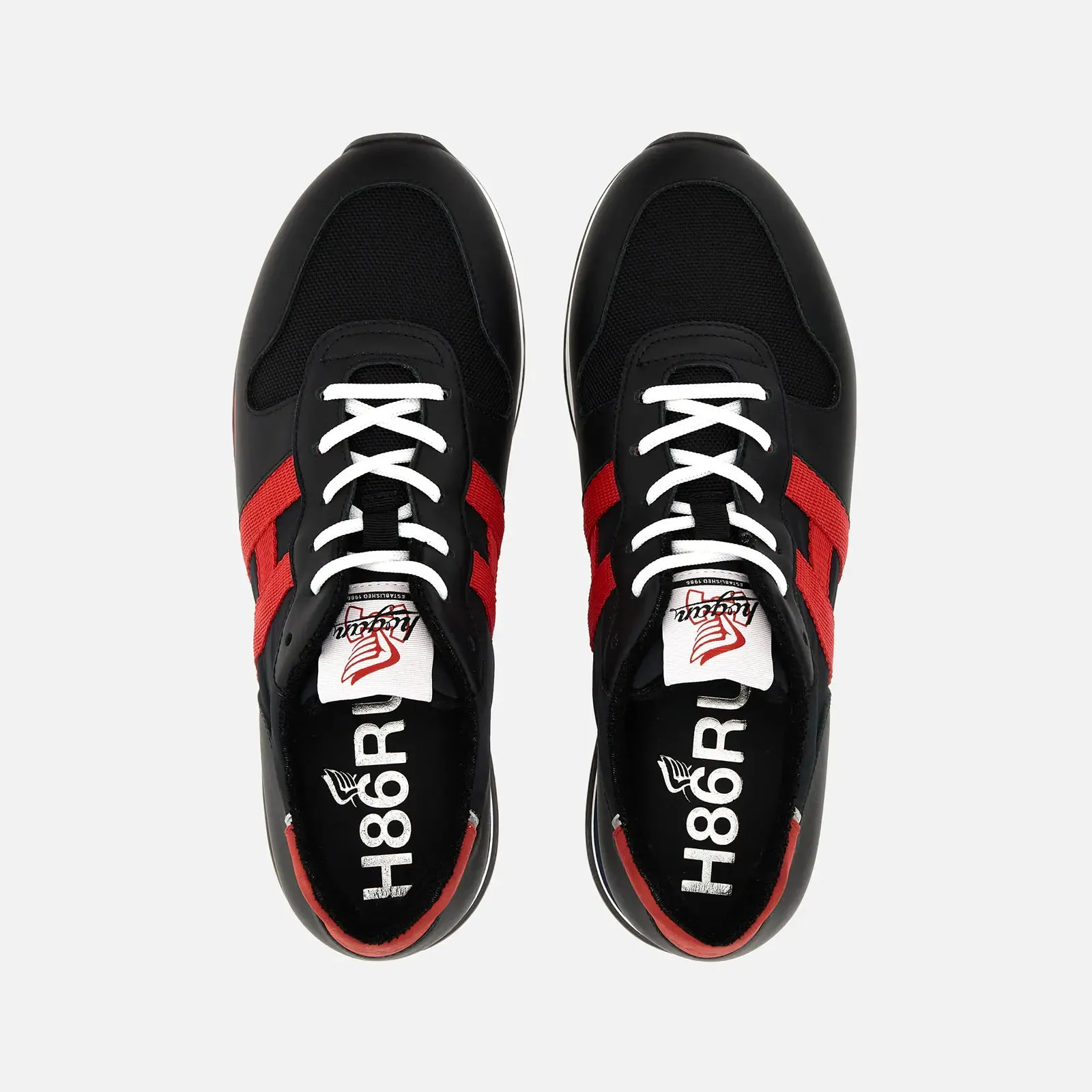 Hogan Black Red H383 Sneaker