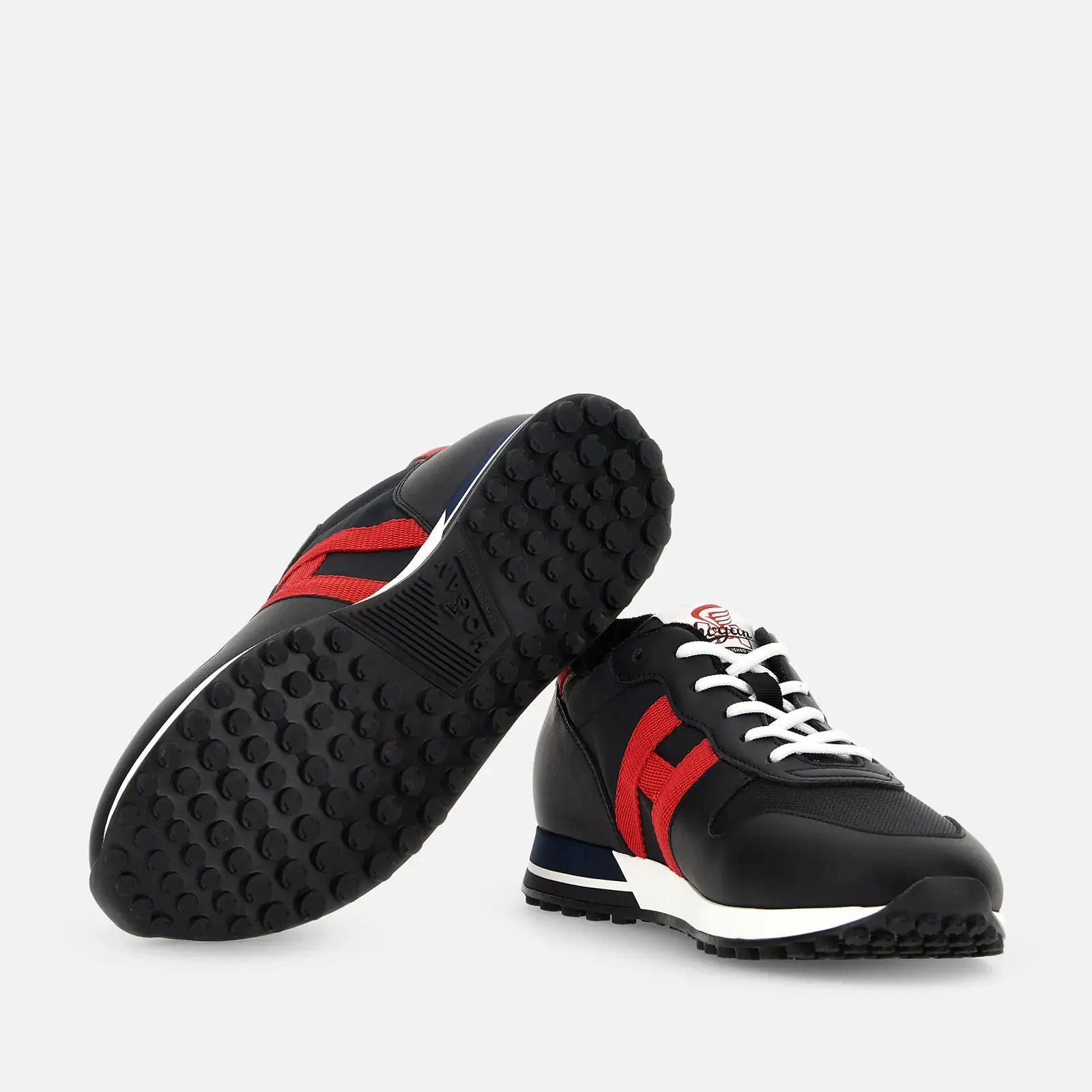 Hogan Black Red H383 Sneaker