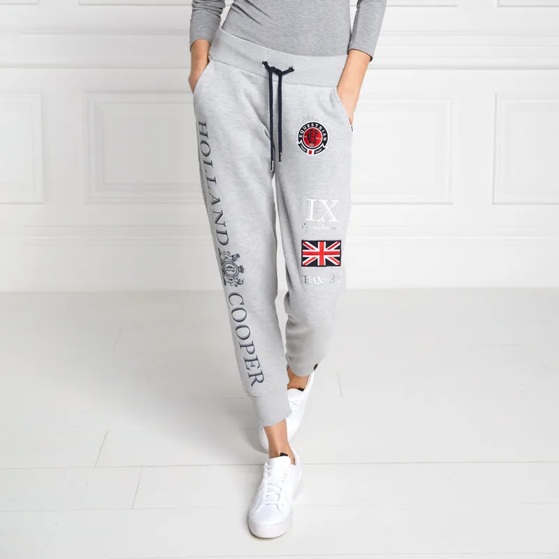 Holland Cooper Team Ladies Joggers - Grey Marl