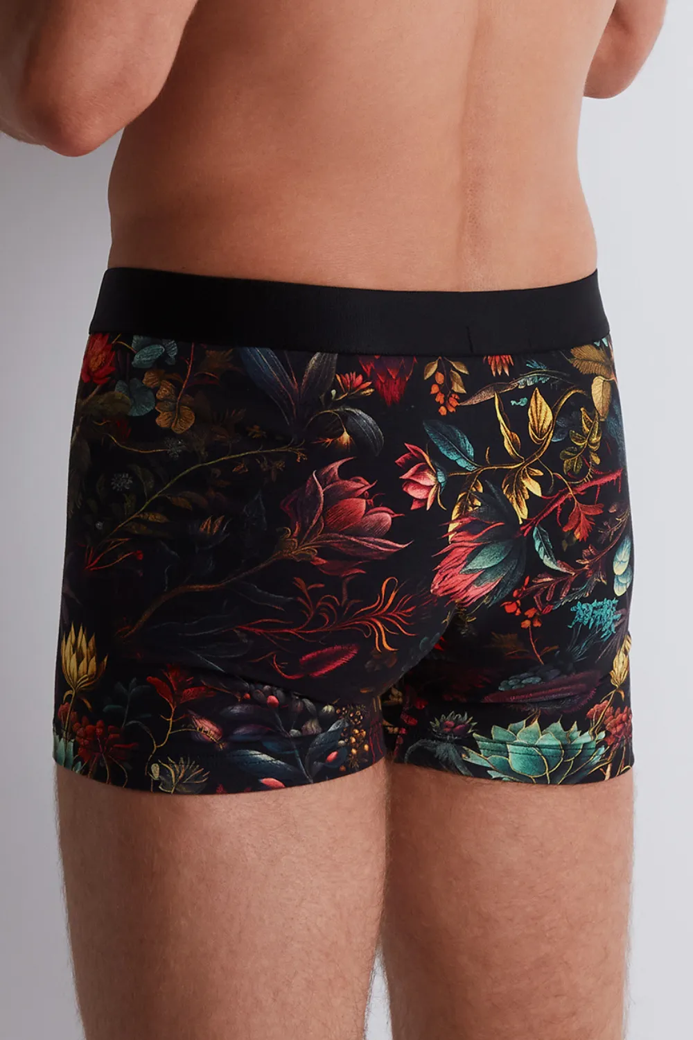 Men's Botanical Print Boxer Shorts