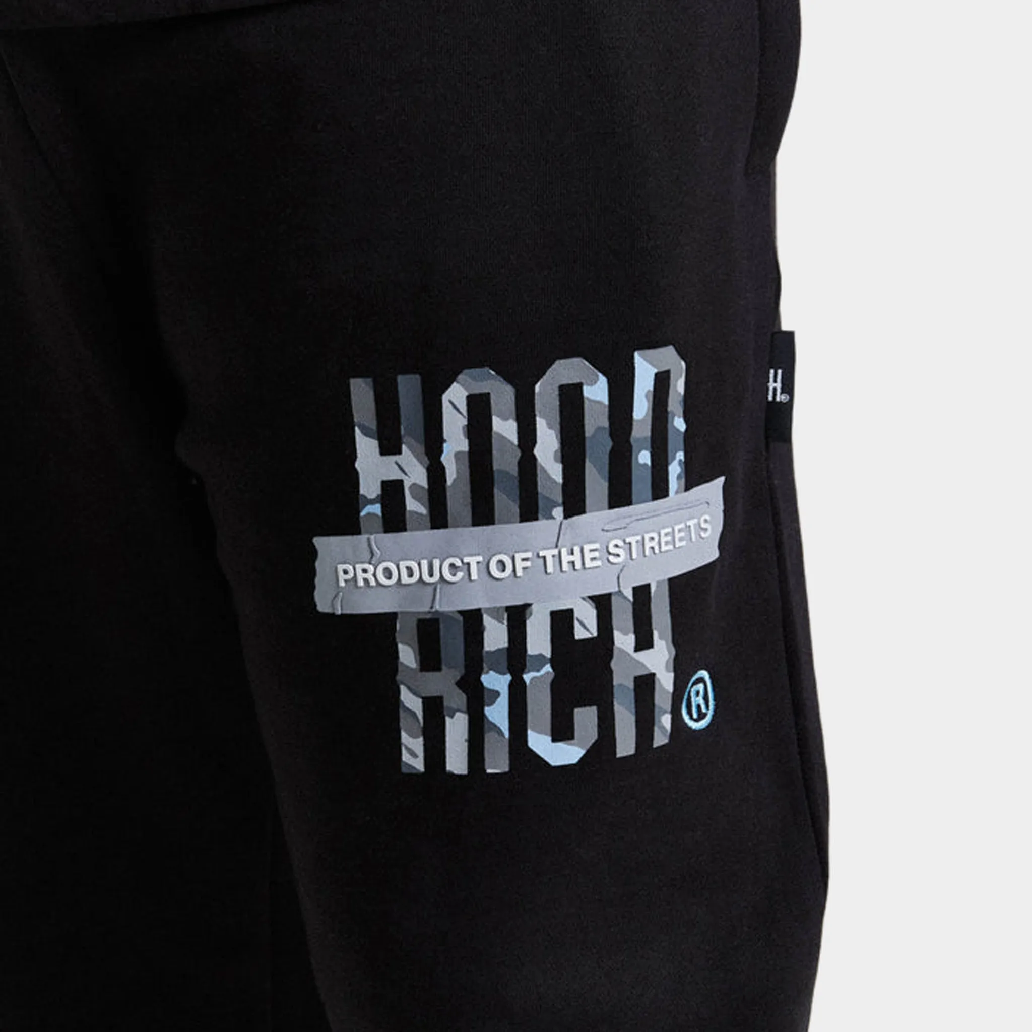 Hoodrich Territory Joggers Black / Camo - Clear Sky