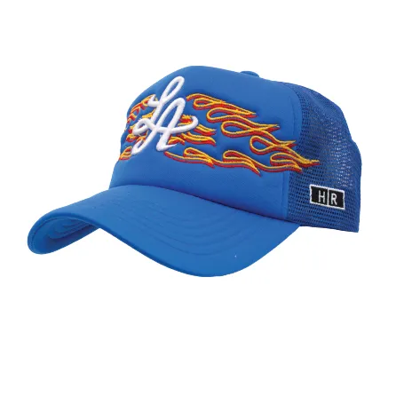 Hot Rod Essential LA Burning Angel Foam Trucker Blue - Shop Now