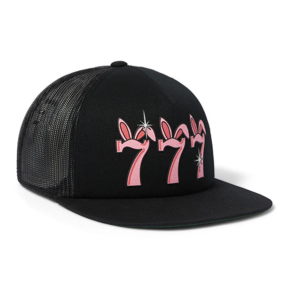 HUF X FREDDIE GIBBS TRIPLE 7 TRUCKER HAT // BLACK