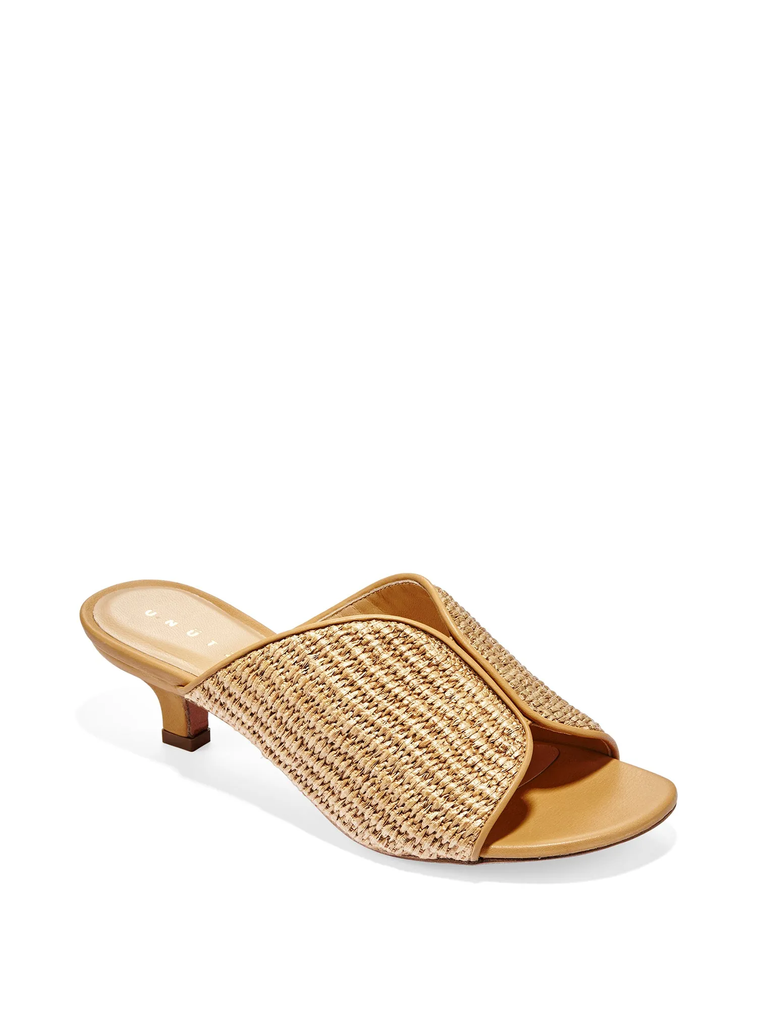 Imani Woven Raffia Heel Sandal