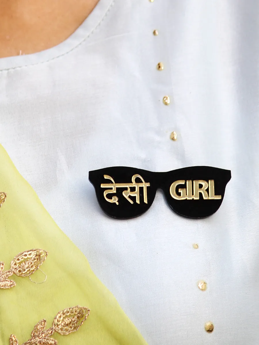 Indian Girl Fashion Pin