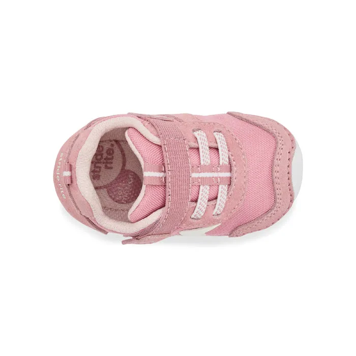 Infant Girl Stride Rite SM Zips Runner Pink