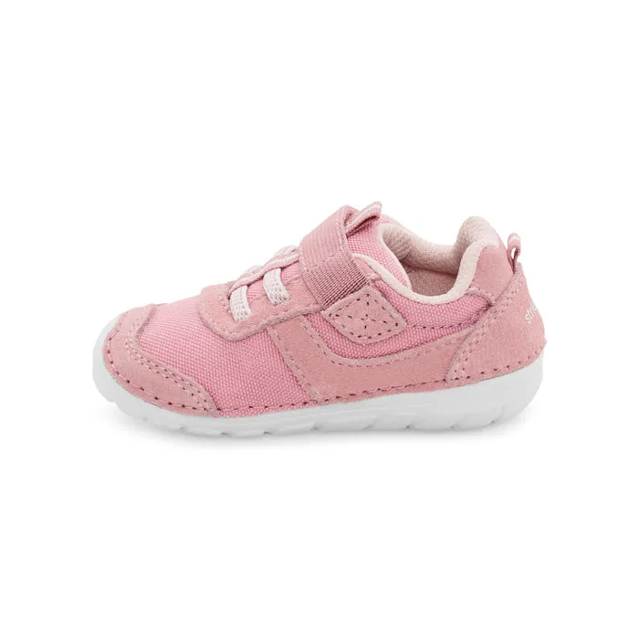 Infant Girl Stride Rite SM Zips Runner Pink