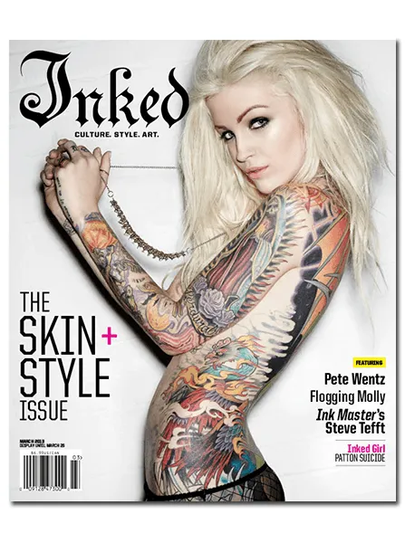 Inked Magazine Skin Style Issue Patton Suicide March 2013