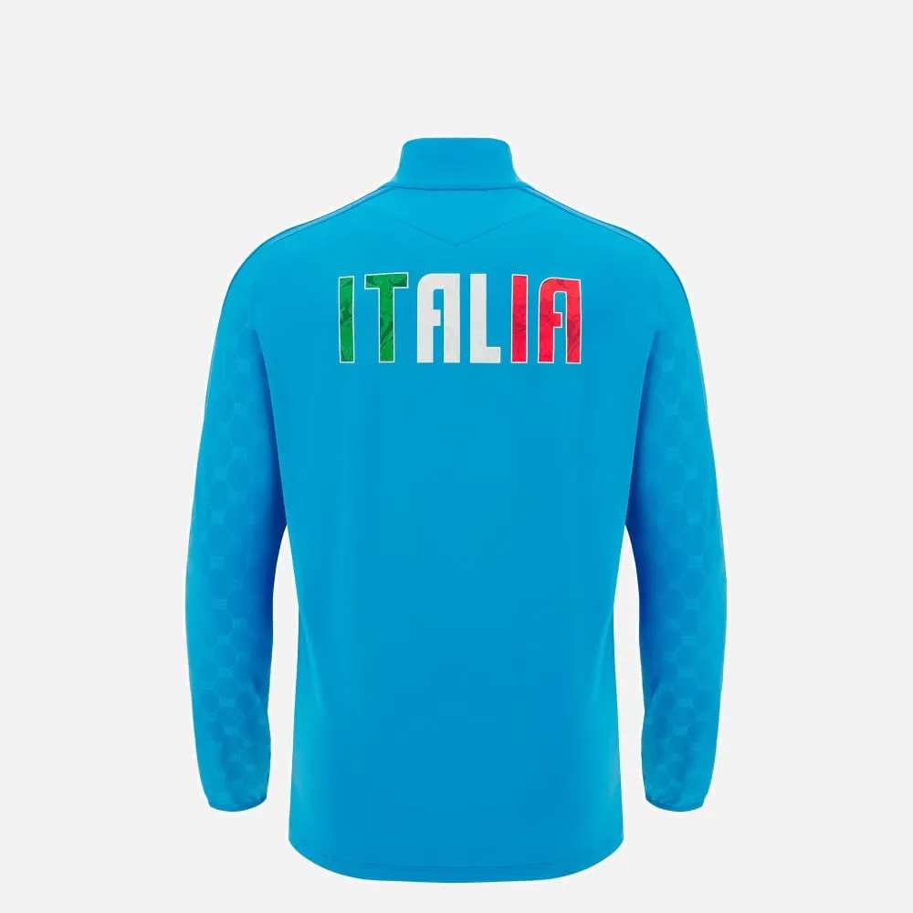 Italia rugby 2024/25 kid's 1/4 zip training top