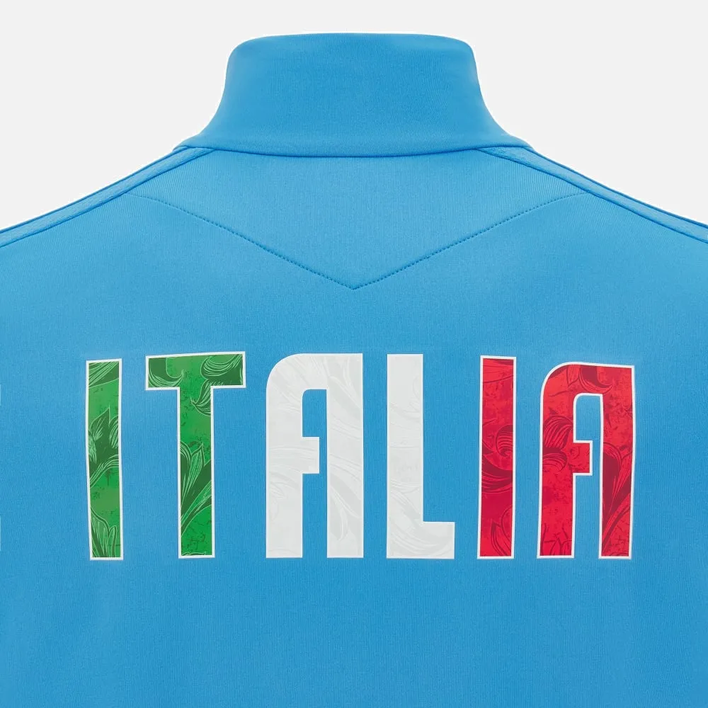 Italia rugby 2024/25 kid's 1/4 zip training top