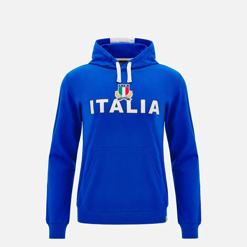 Italia rugby 2024/25 kid's fan line hoodie sweatshirt