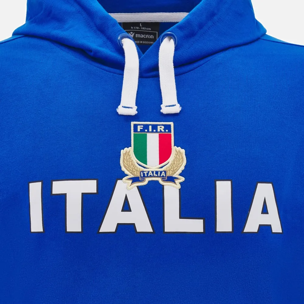 Italia rugby 2024/25 kid's fan line hoodie sweatshirt