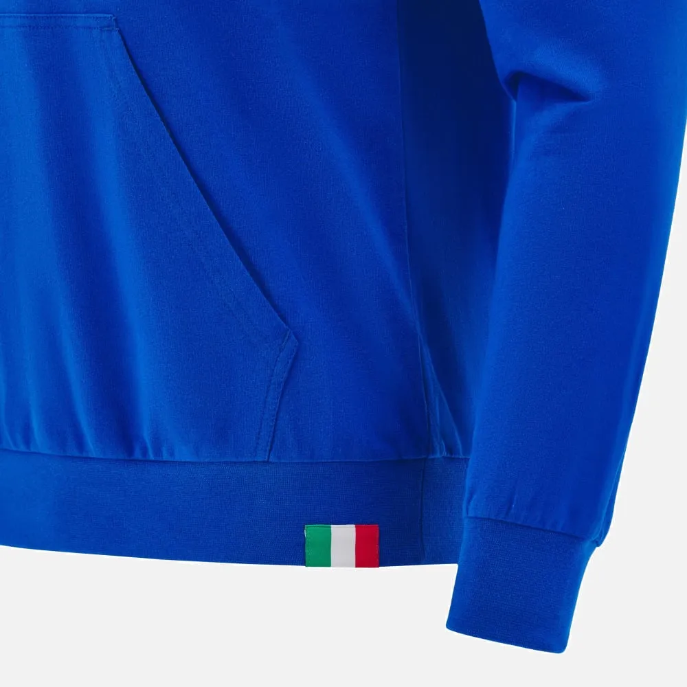 Italia rugby 2024/25 kid's fan line hoodie sweatshirt