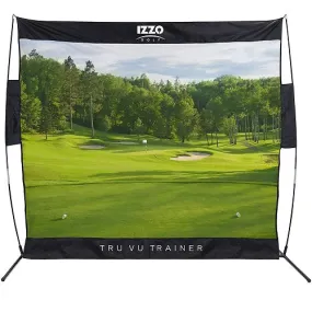 IZZO Golf Tru Vu Trainer 7.5' x 7.5' Hitting Net