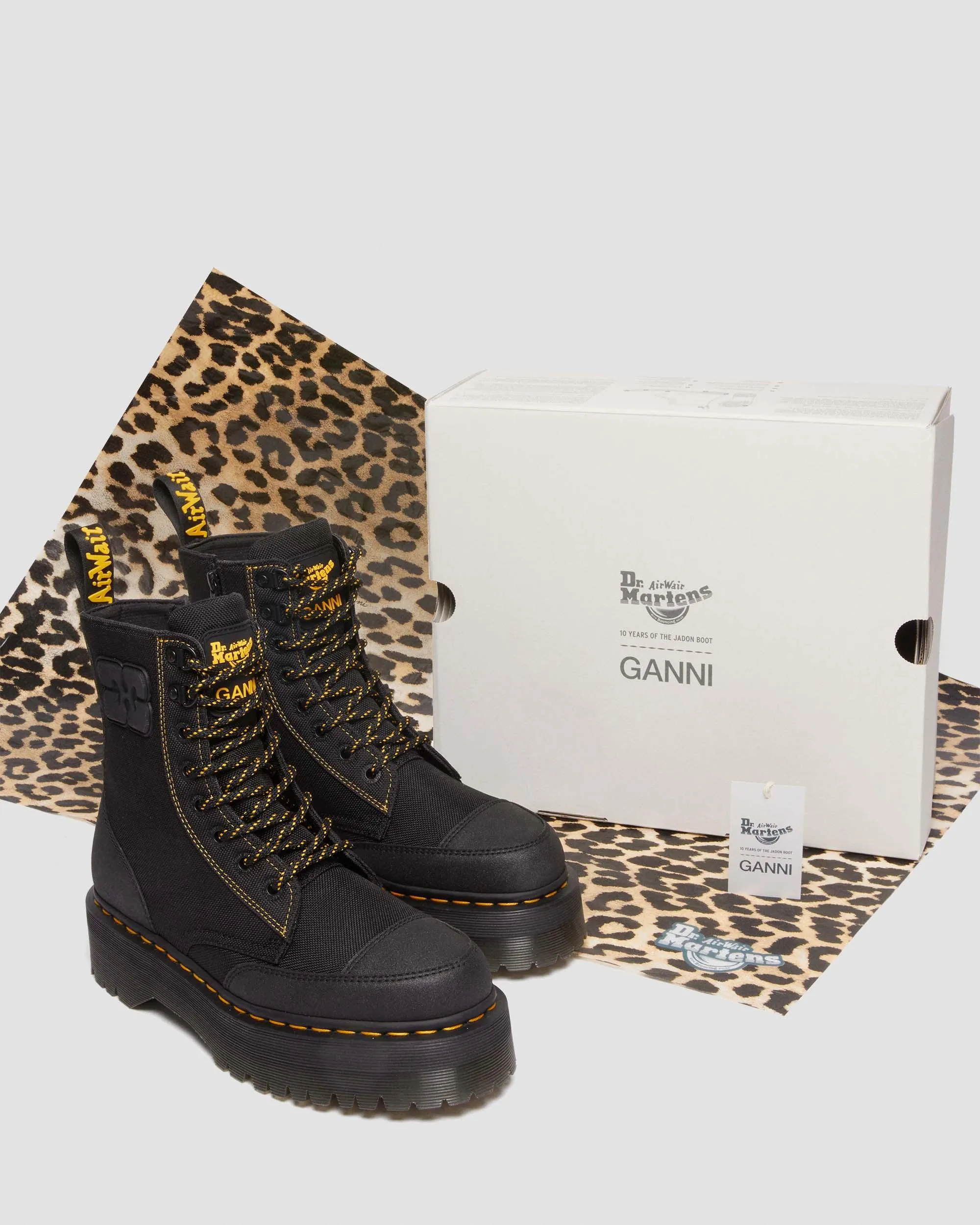 JADON GANNI NYLON BOOTS