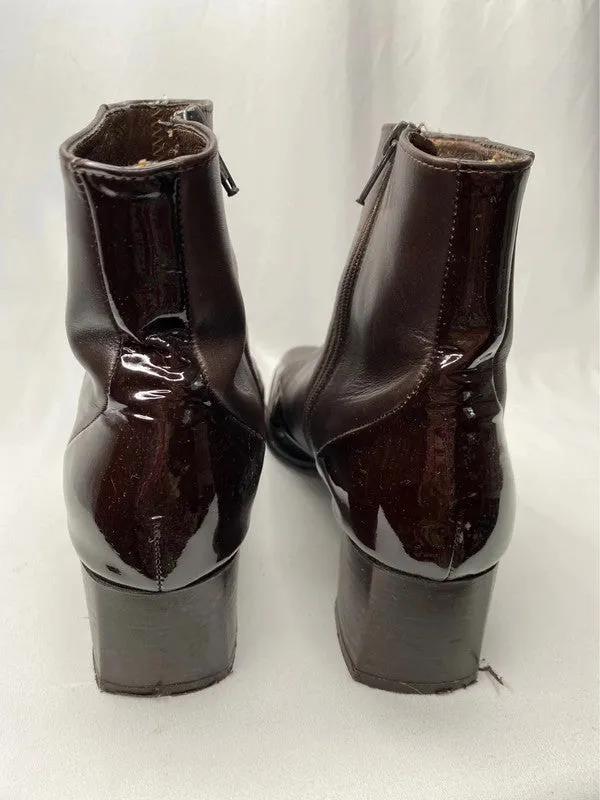 Jane Shilton 5 brown leather ankle boots