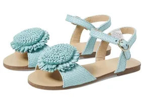 Janie and Jack Girls Straw Sandal (Toddler/Little Kid/Big Kid)