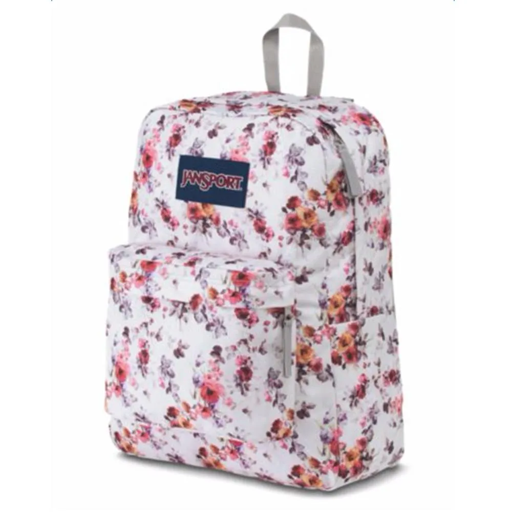 Jansport Superbreak Prints Backpack can be rewritten as Printed Jansport Superbreak Backpack for better Google search results.